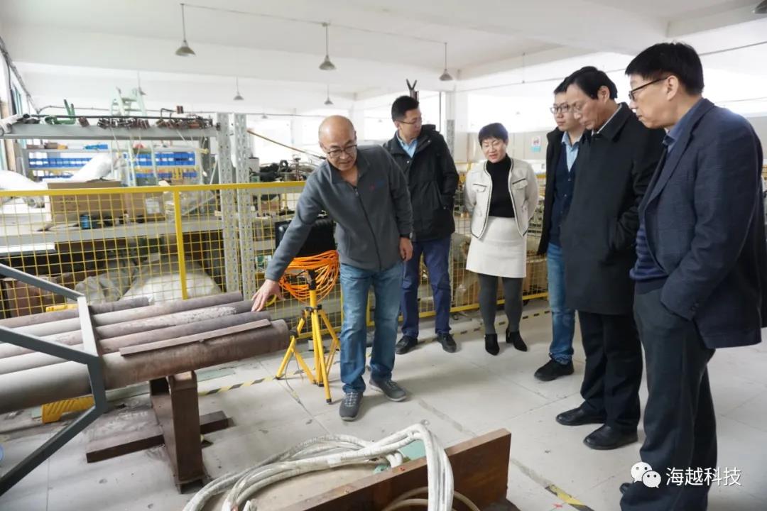山大贾磊教授一行到青岛j9九游会调研