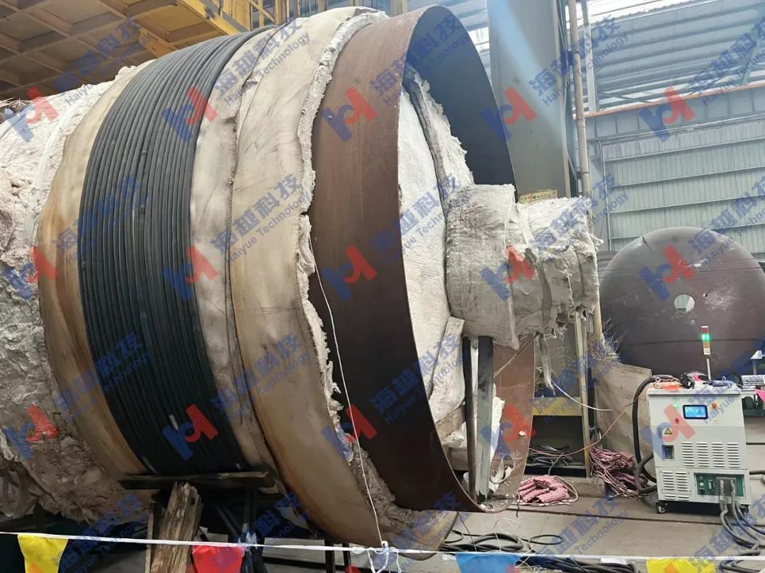 筒体Φ2750mm壁厚110mm SA-336F91材质环缝热处理